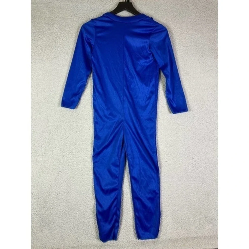 Dragonball Z Kids Costume Vintage 90s Body Suit Blue Halloween Cosplay Sz Medium